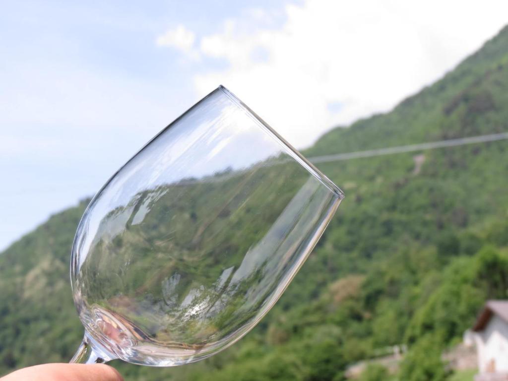 Widok na góry z tego hotelu
