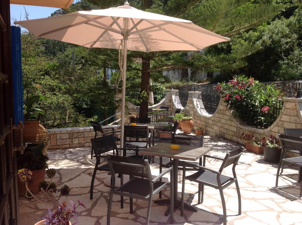 Zahrada ubytování Hotel Nostos