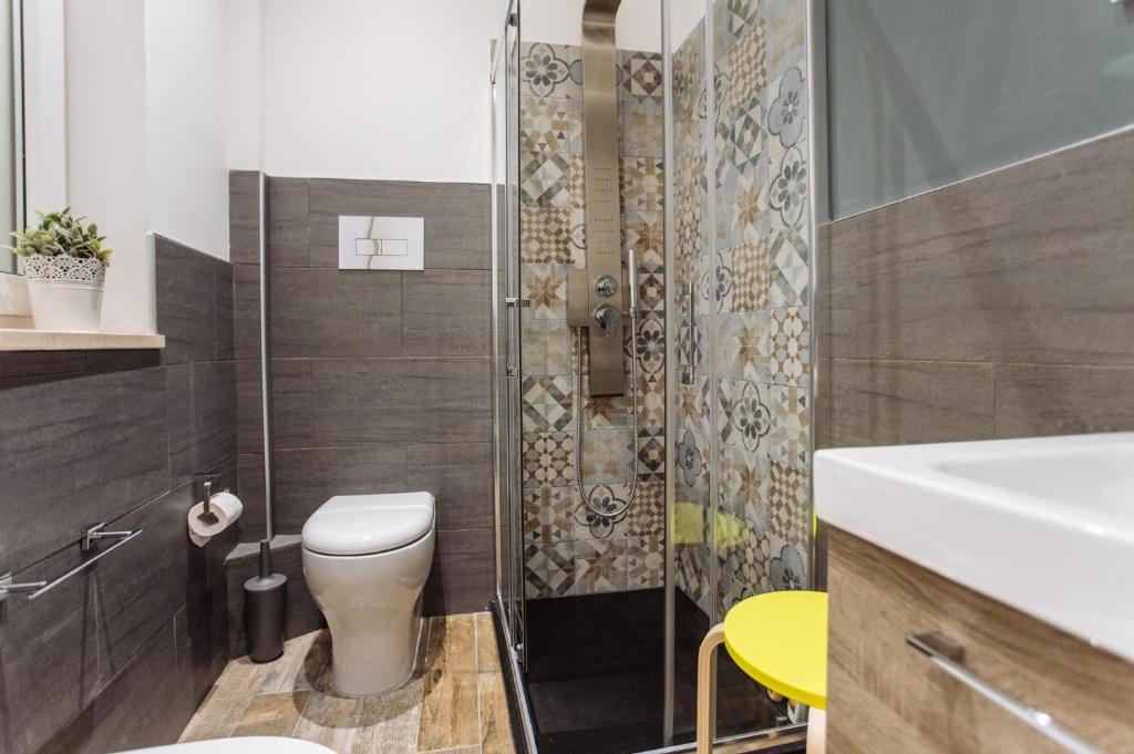 Koupelna v ubytování Politeama Luxury Suites