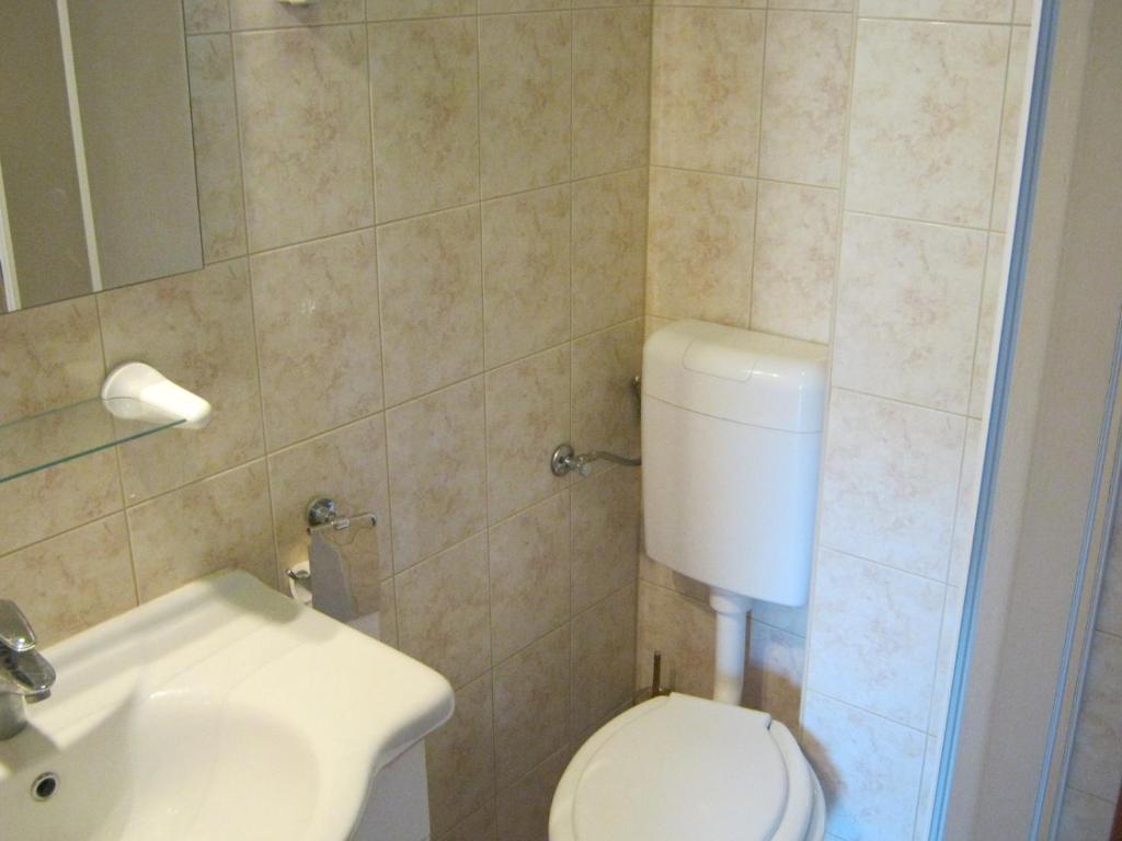 Kúpeľňa v ubytovaní Apartments Mimoza