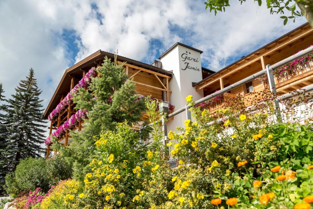 Zahrada ubytování Garni Jasmin