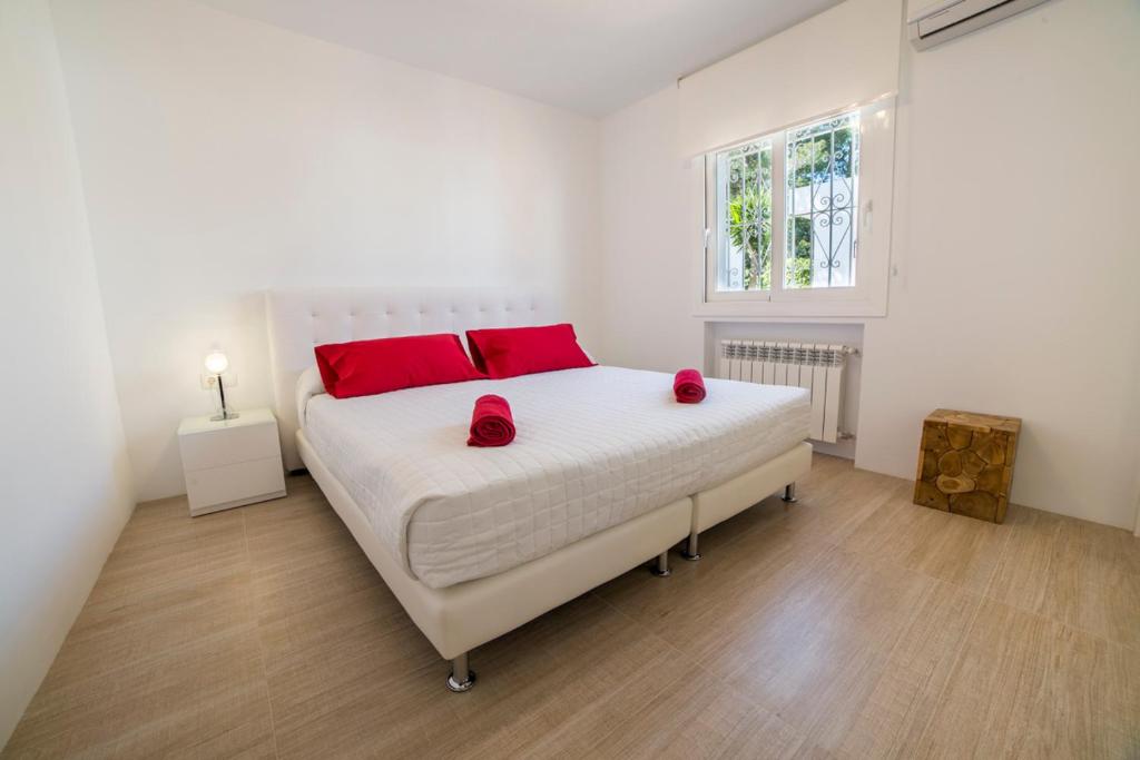 Postel nebo postele na pokoji v ubytování Villa Can Raes