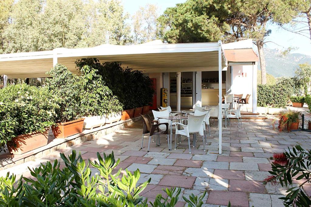 Zahrada ubytování Camping Cala d'Ostia