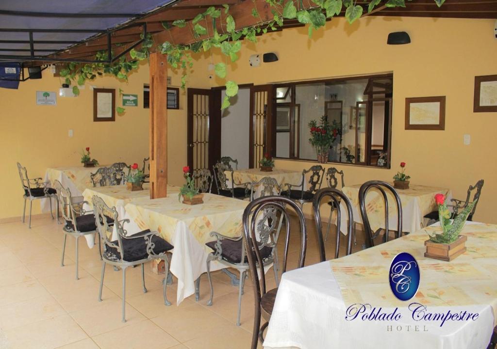 Restaurace v ubytování Hotel Poblado Campestre