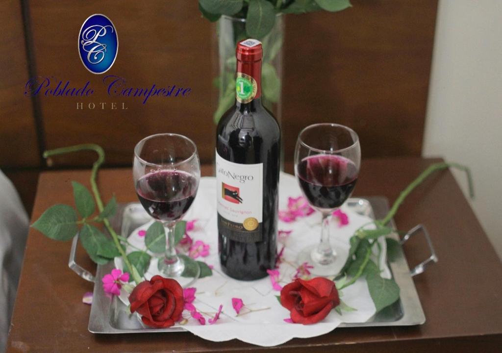 Nápoje v ubytování Hotel Poblado Campestre