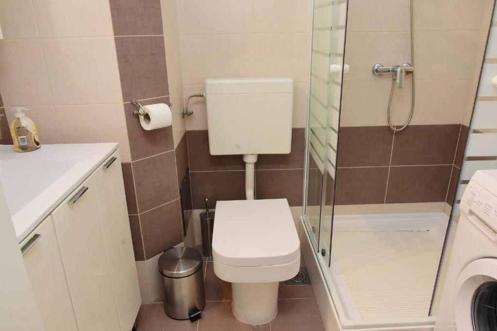 Kúpeľňa v ubytovaní Apartments Diella & Gabriela Opatija