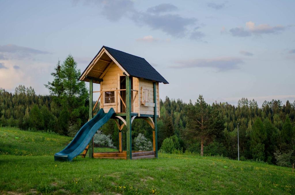 Detský kútik v ubytovaní Podhalańskie Domki u Magdusi i Marcina z Jacuzzi