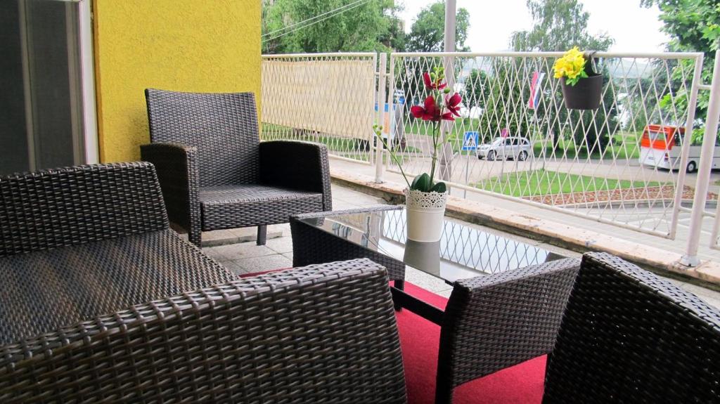 Posezení v ubytování Apartment Ruža
