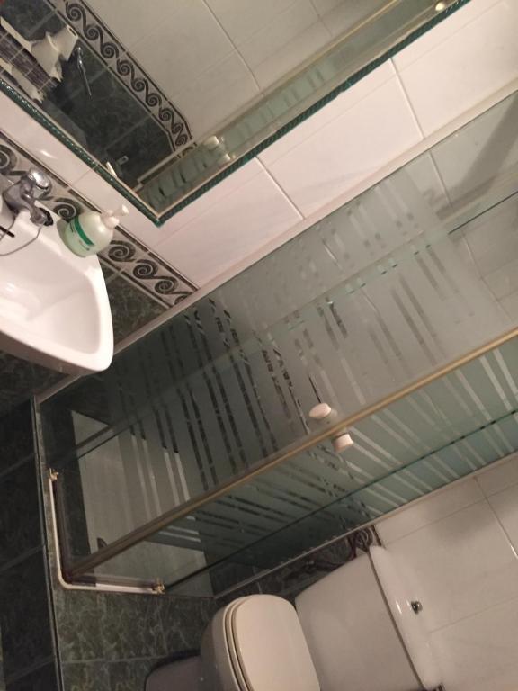 Koupelna v ubytování Hotel Benlloch