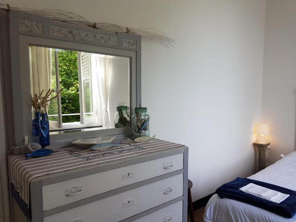 Postel nebo postele na pokoji v ubytování B&B Casa Del Priore