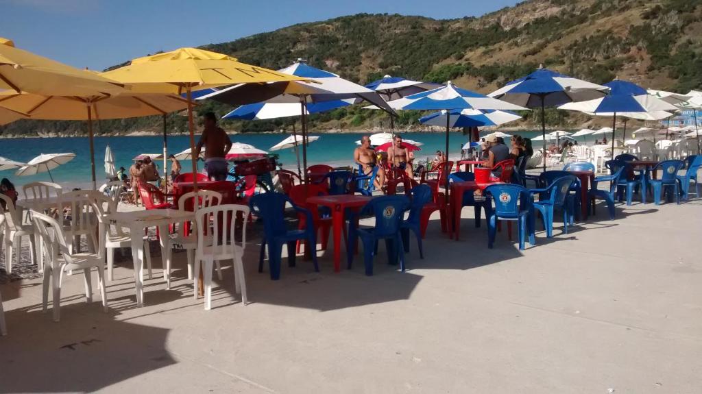  Prainha Aconchegante apto de quarto e sala com vista para o mar