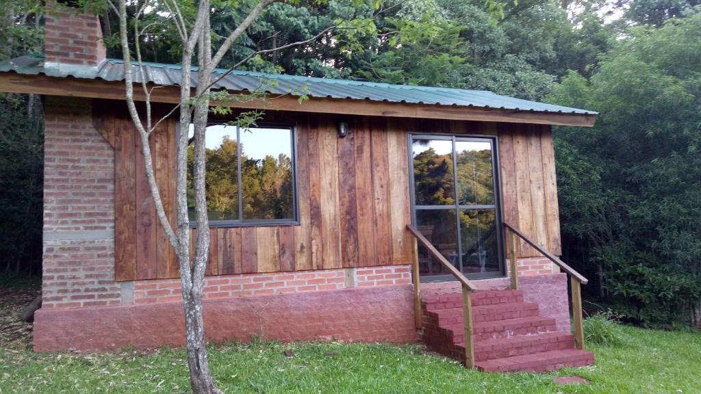 Zahrada ubytování Posada Camboatá