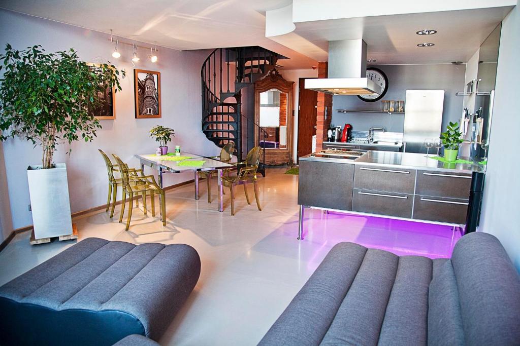 Fotografia z galérie ubytovania Loft Suite v Lodži