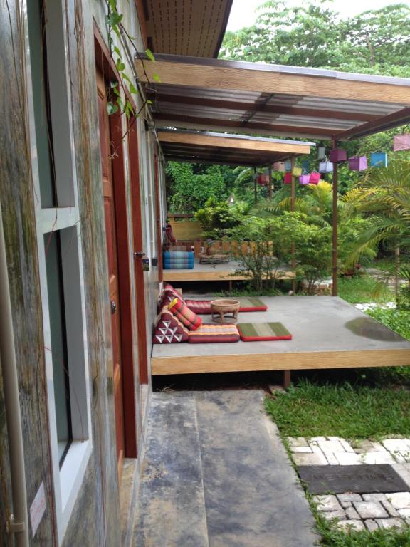 Zahrada ubytování Milin Guesthouse