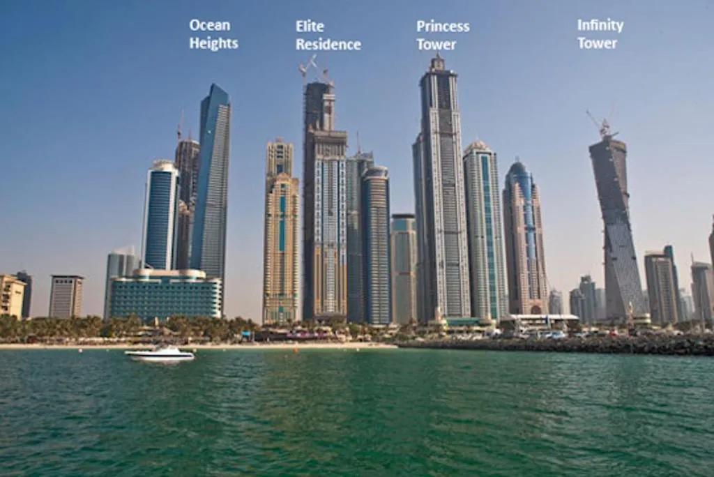 1BR Dubai Marina View Princess Tower 1609, Dubai, Emiratele Arabe Unite