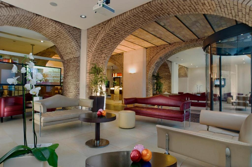 Posezení v ubytování Kolbe Hotel Rome