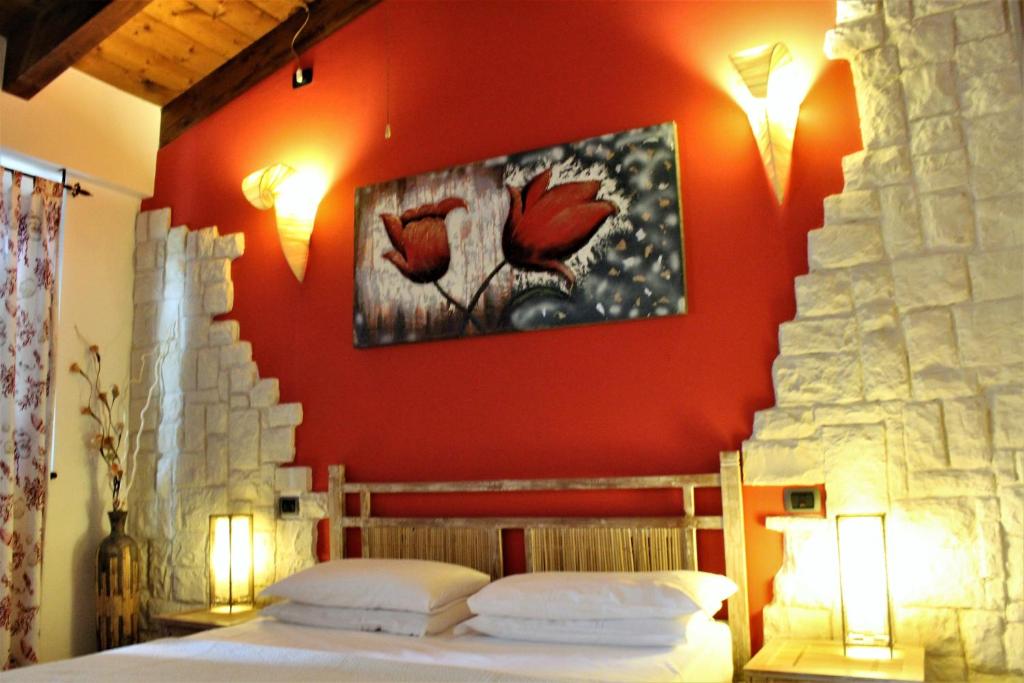 Postel nebo postele na pokoji v ubytování Antigua B&B