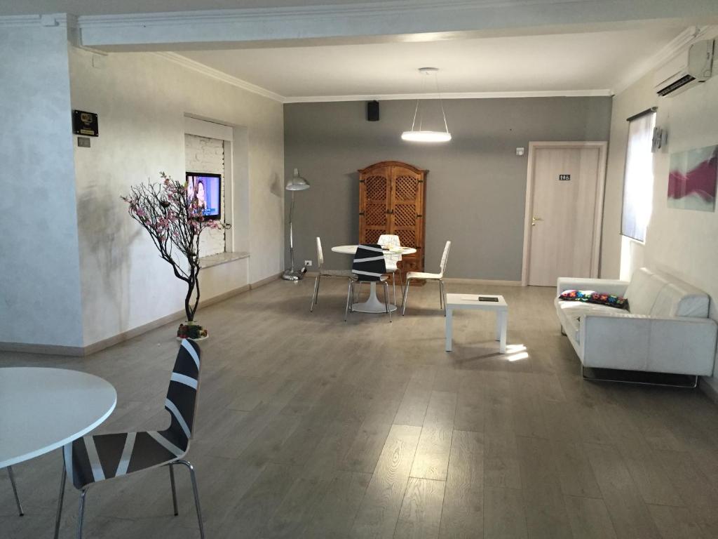 TV a/nebo společenská místnost v ubytování Hotel Bottaccio
