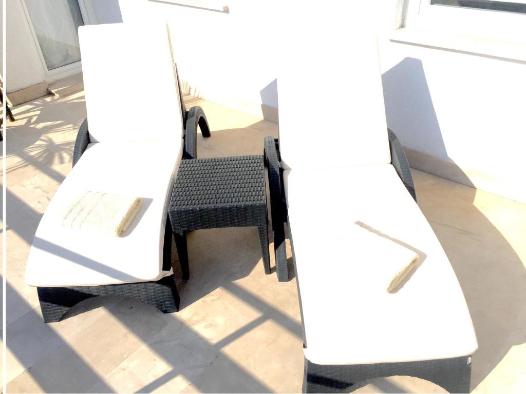 Część wypoczynkowa w obiekcie Apartments Gvarda