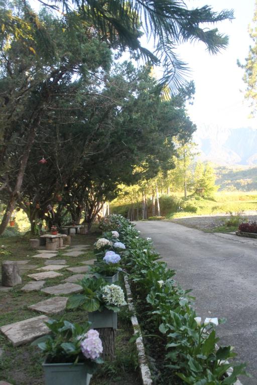 Zahrada ubytování Jabez Resort Kundasang