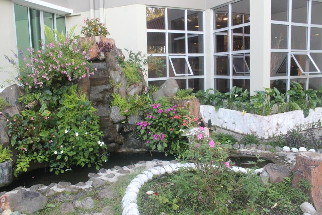 Zahrada ubytování Jabez Resort Kundasang