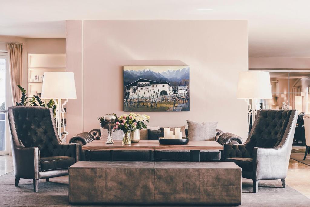 Posezení v ubytování Golserhof