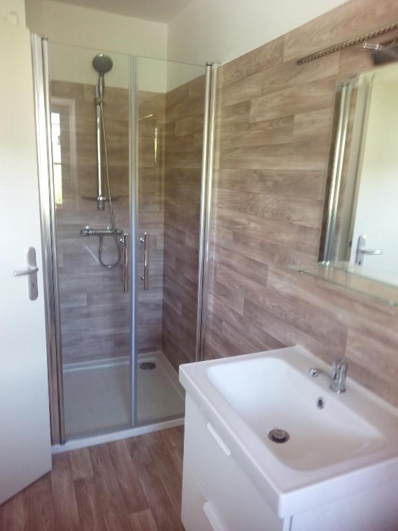 Koupelna v ubytování Gästezimmer Fechheim