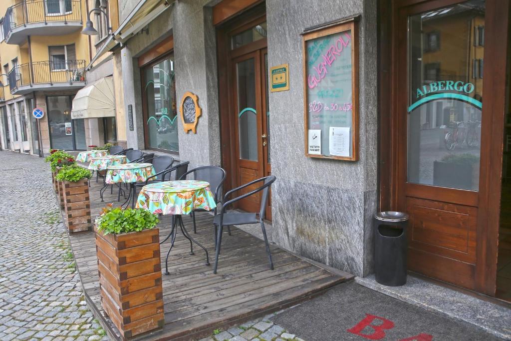 Budynek, w którym mieści się hotel