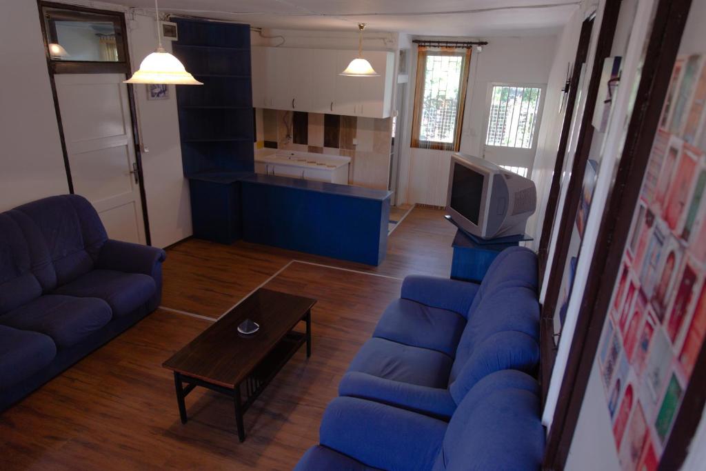 Posezení v ubytování Hostel Belgrade Shungit Dragana Jeftića br 10