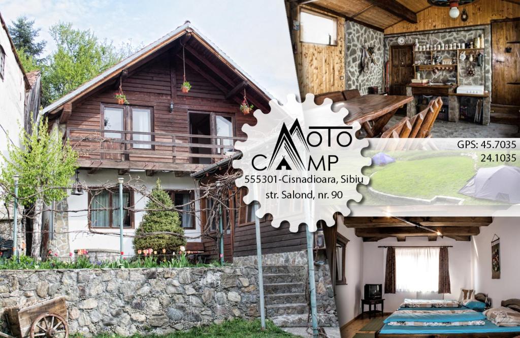 una casa en el pueblo de Akko en MotoCamp Cisnadioara - only for bikers!, en Cisnădioara