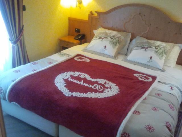 Postel nebo postele na pokoji v ubytování Hotel Bes & Spa