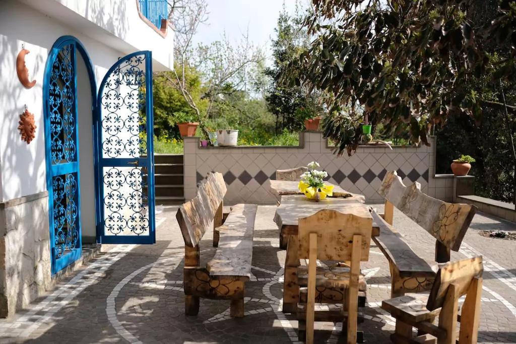 Balkón nebo terasa v ubytování Lemontree House Bacoli