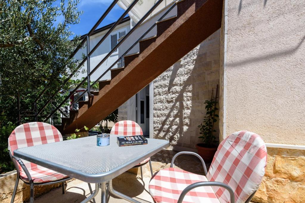 Balkón alebo terasa v ubytovaní Apartments Kudelik