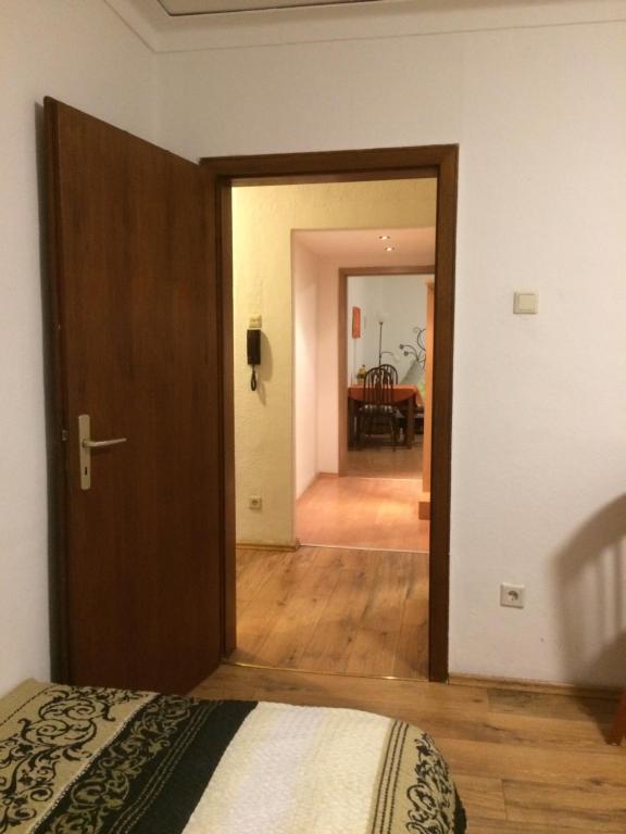 Postel nebo postele na pokoji v ubytování Abels Appartements