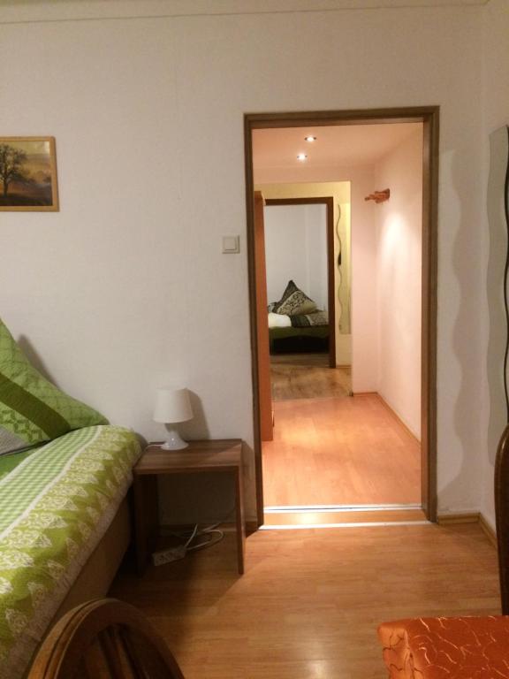 Postel nebo postele na pokoji v ubytování Abels Appartements