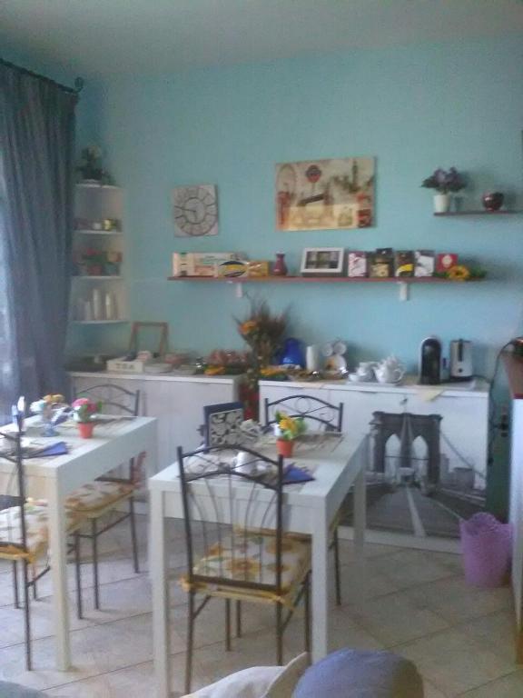 Posezení v ubytování B&B Il Girasole