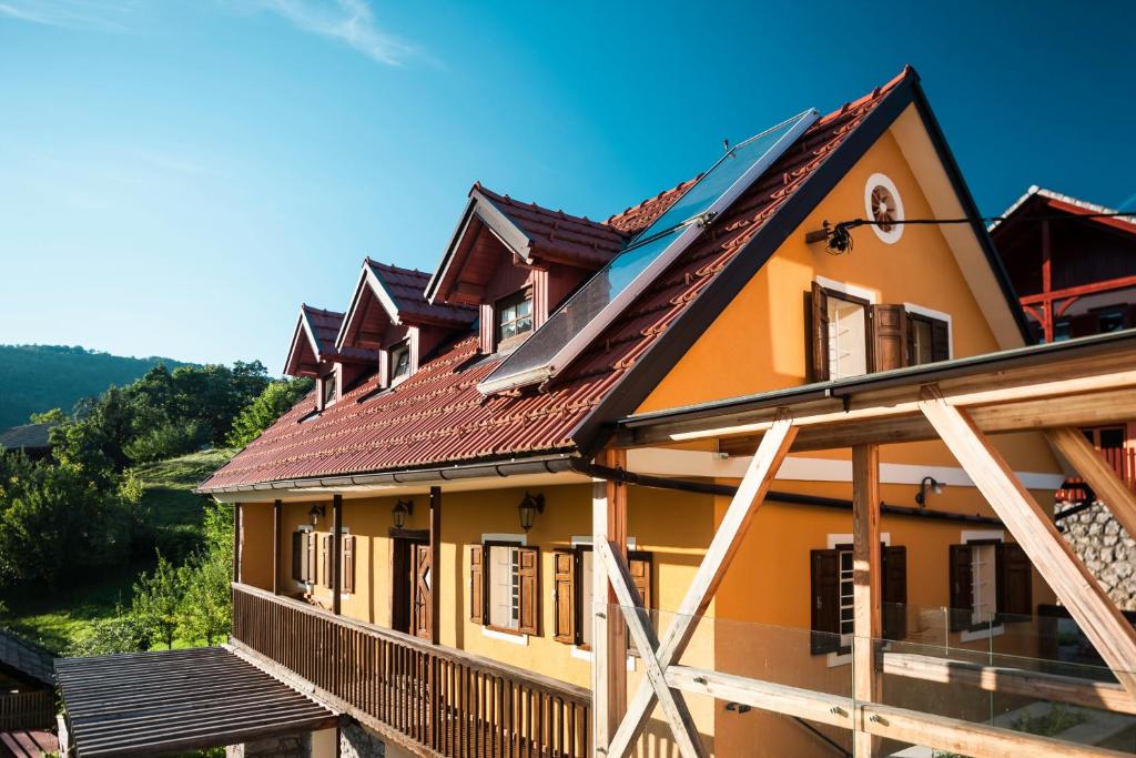 Budova, kde se ubytování v soukromí nachází