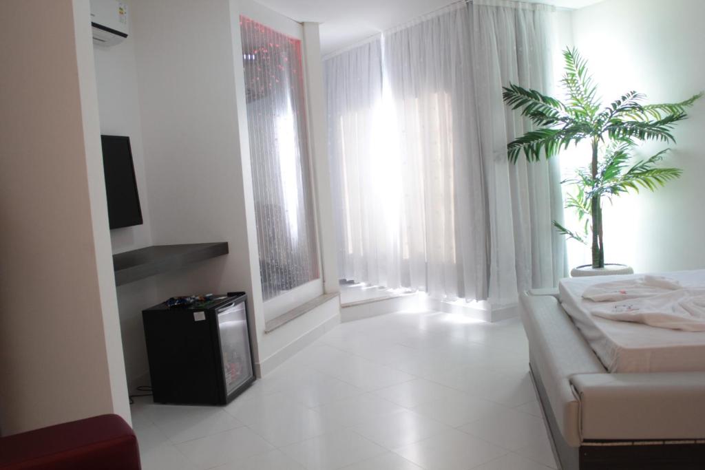 Postel nebo postele na pokoji v ubytování Motel Chalo