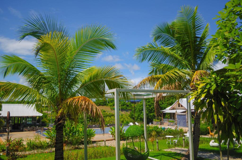 Zahrada ubytování Pai Iyara Resort