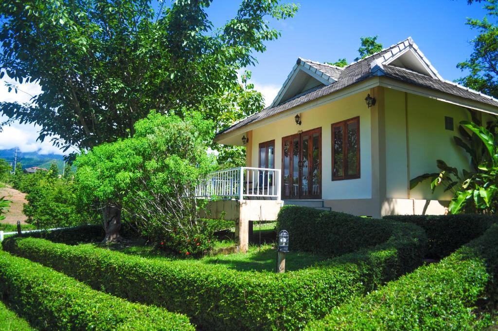 Zahrada ubytování Pai Iyara Resort