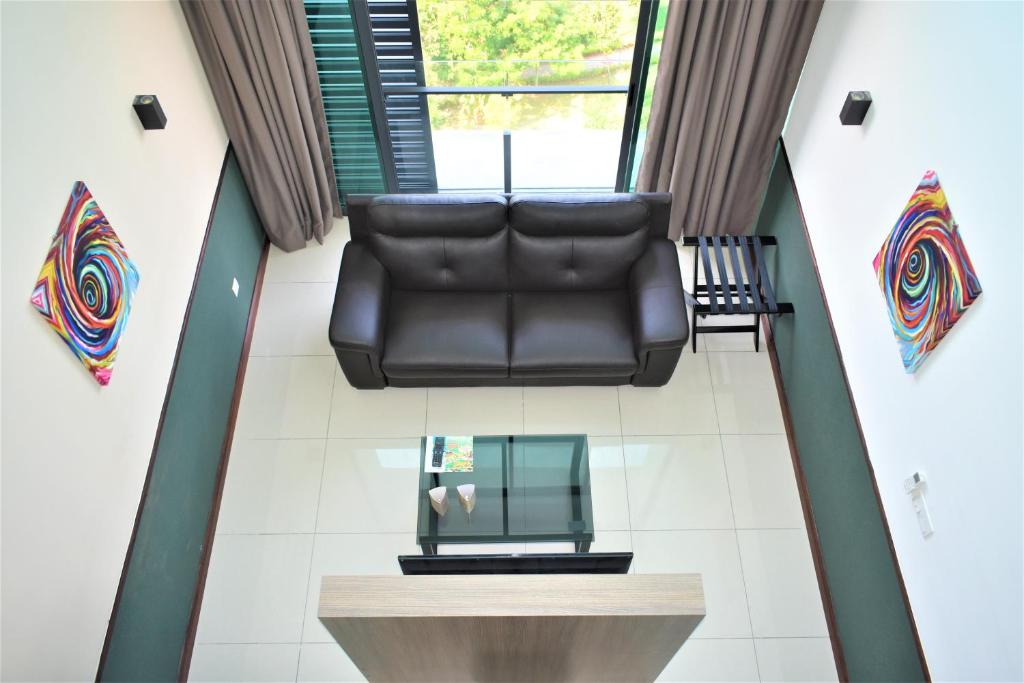 Posezení v ubytování D'Wharf Hotel & Serviced Residence