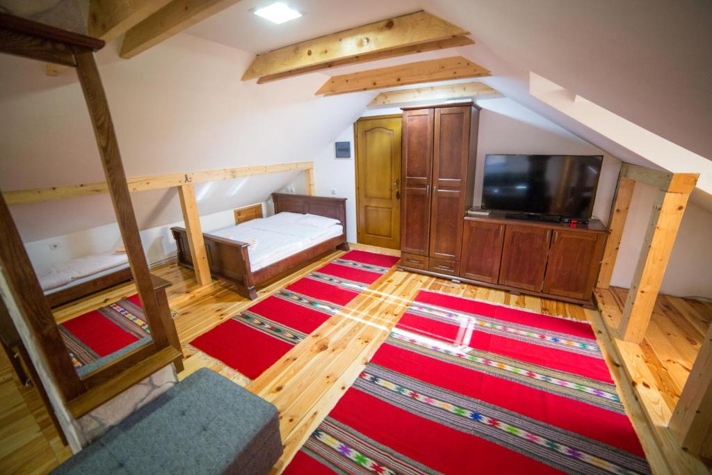 Postel nebo postele na pokoji v ubytování Guesthouse Sandra