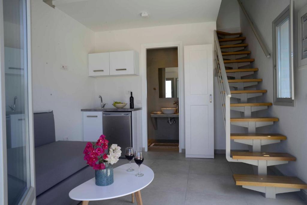 Een keuken of kitchenette bij Aplai Dome