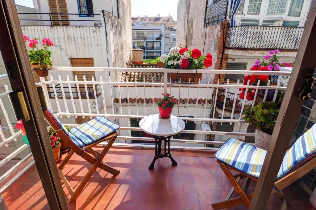 Balkón alebo terasa v ubytovaní Aquarium Apartment by Hello Homes Sitges