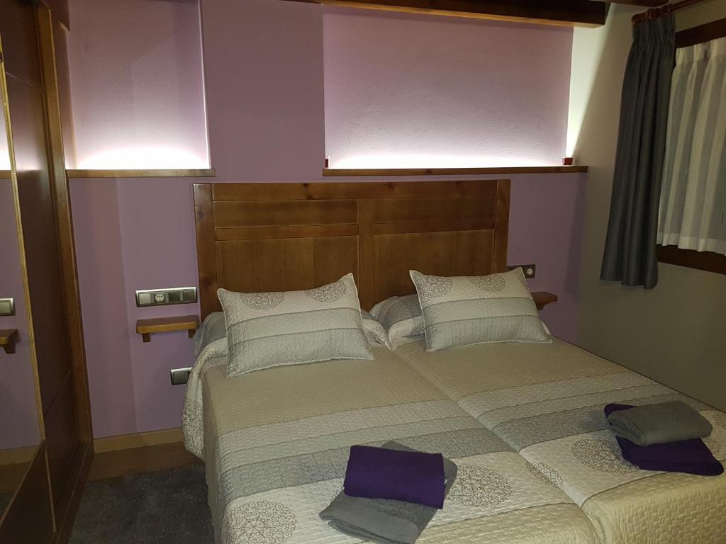 A bed or beds in a room at Casa el nene