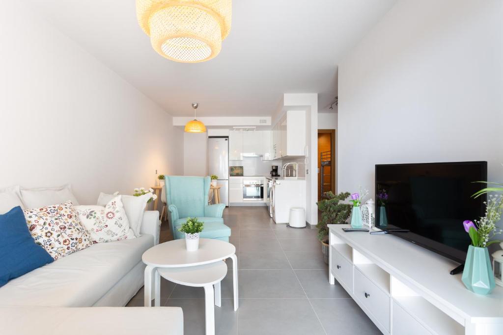Kuchyňa alebo kuchynka v ubytovaní La Tejita Luxury Apartment