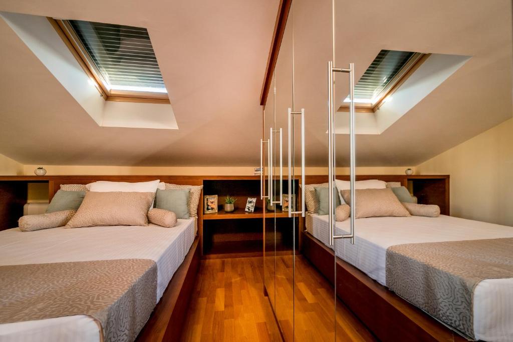 Hedera Residences - Kumbor客房内的一张或多张床位