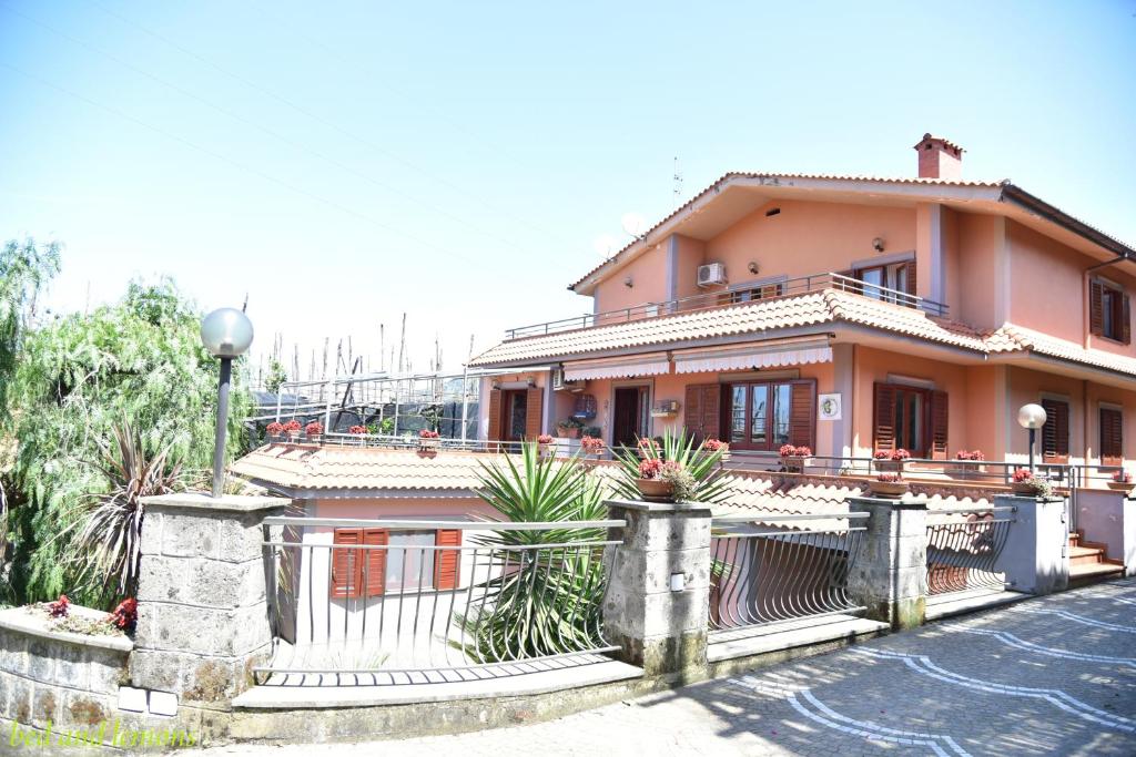 Budova, kde se bed and breakfast nachází