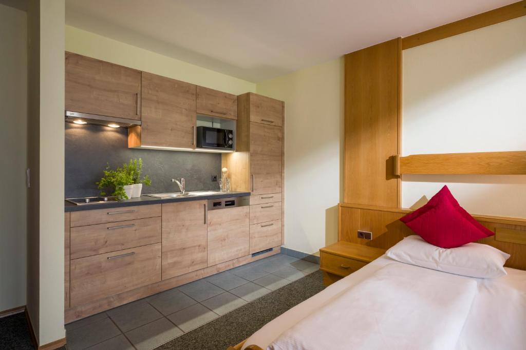 Postel nebo postele na pokoji v ubytování Post Appartements