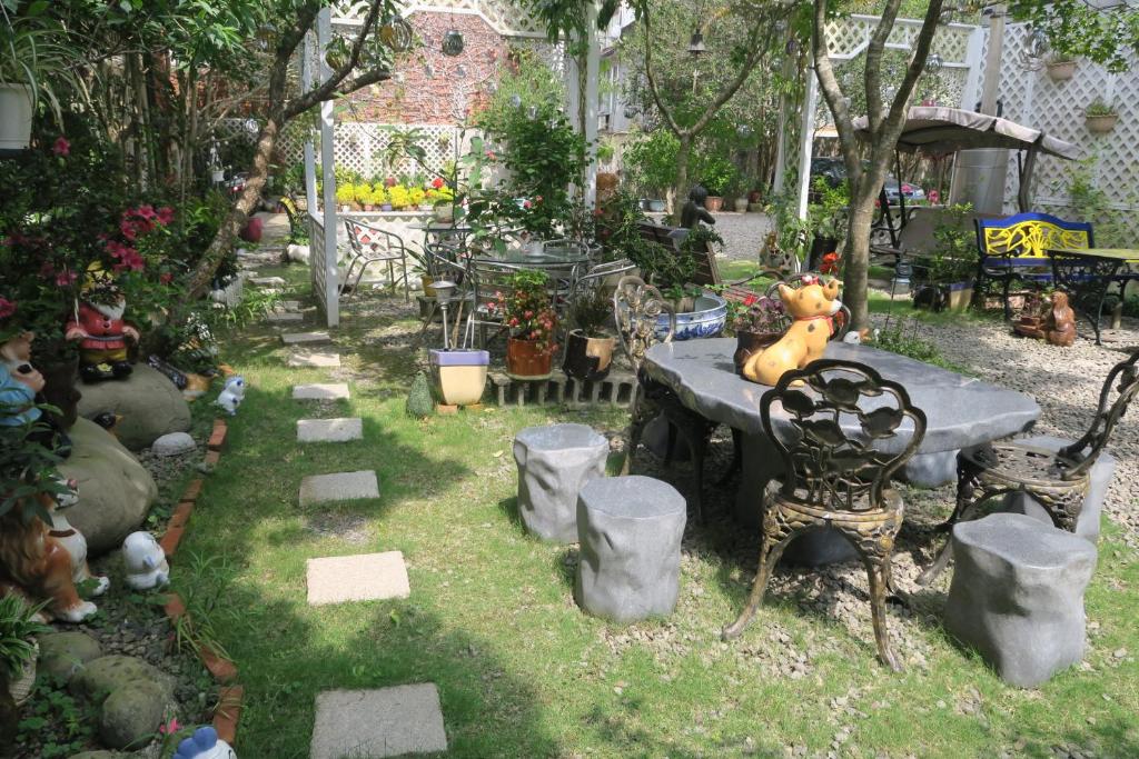 Zahrada ubytování Lisin Village Homestay